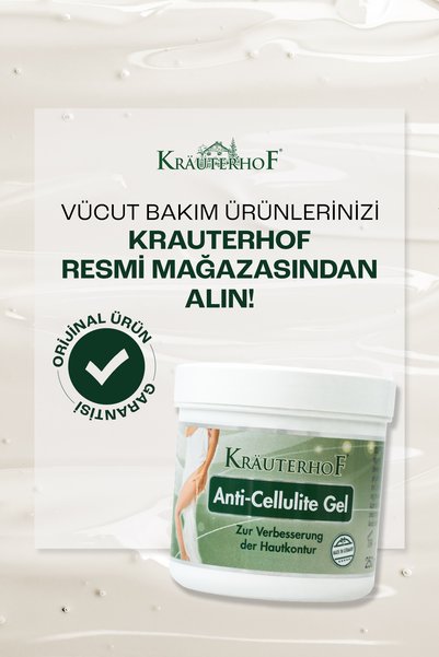 Krauterhof Anti-Cellulite and Firming Gel 250 ml - Caffeine + Carnitine