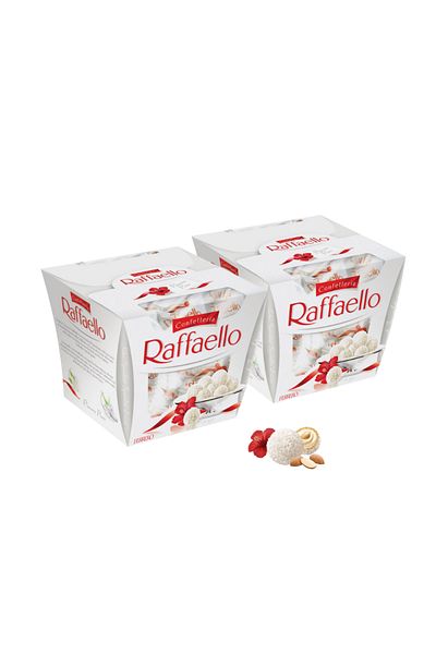 Raffaello Package of Crunchy Pralines with Coconut and Almonds, 2 X 150g