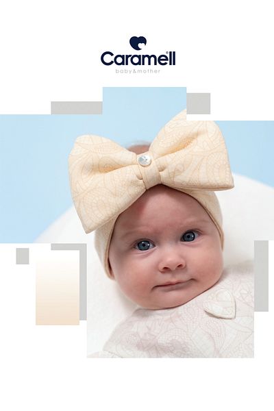 Caramell Barbosa Tiny Lce Baby Bandana Bnt1915 Ecru