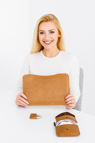 MESCHAIN حافظة بدلة كمبيوتر محمول متوافقة مع ماك بوك مقاس 14 بوصة بلون أسمر مجنون