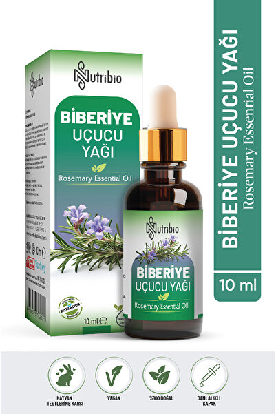 nutribio Biberiye Uçucu Yağı %100 Saf 10 ml