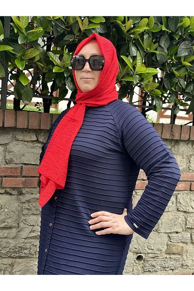 Invee INVEE 5732 Model Ribbed Knitwear Cardigan