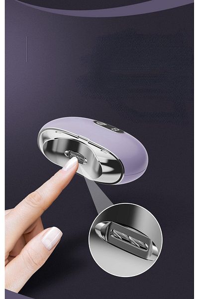 VENTLEX VENTLEX Professional Electric Nail File, UV Disinfection, Portable, Manicure, USB-C, 3 tr