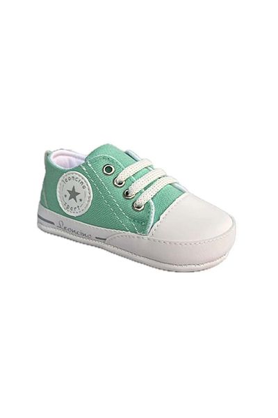LOVE MAXX Leoncino 18-19 Lace up Booties Shoes Mint Green