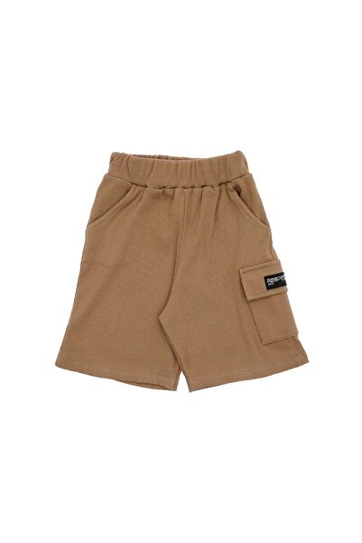 atabay Side Pocket Embroidered Men's Shorts Brown