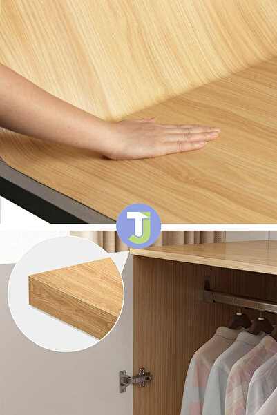 Technojet Self Adhesive Wood Look Kitchen Bathroom Countertop Wall Cabinet Table Veneer 60X100cm