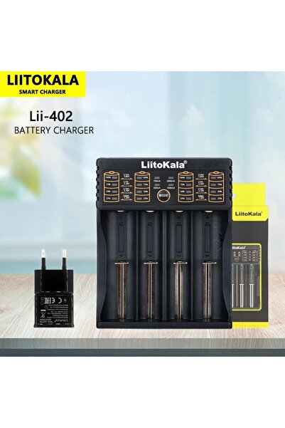 Choice1 ليتوكالا Lii-402(U1) ليتوكالا Lii-402 18650 3.7V 3.2V 3.85V 26650 207...