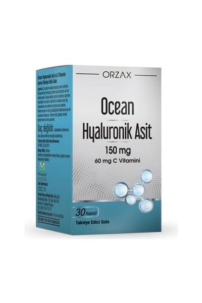 Orzax حمض الهيالورونيك المحيطي 150 ملغ 30 كبسولة