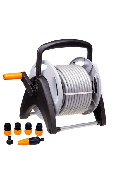 GF G.F. 8000-5817 Hortum Sarma Makarası 1/2'' 20 Metre Hortumlu Set