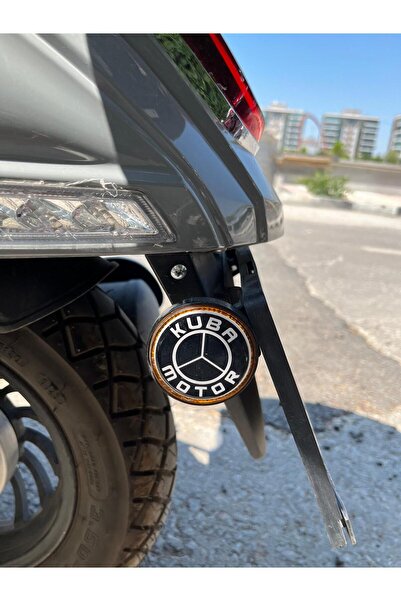 CEBECİOTO Kuba Damla Etiket 5x5 2li Motor Aksesuarı Etiket Sticker Reflektör ...