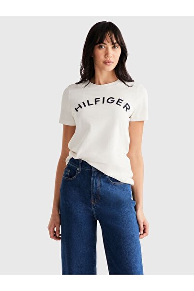 Tommy Hilfiger Logo Nakışlı Tişört