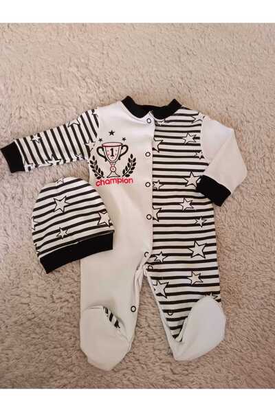 İLHANLAR Newborn Baby Eagle Fan Jumpsuit