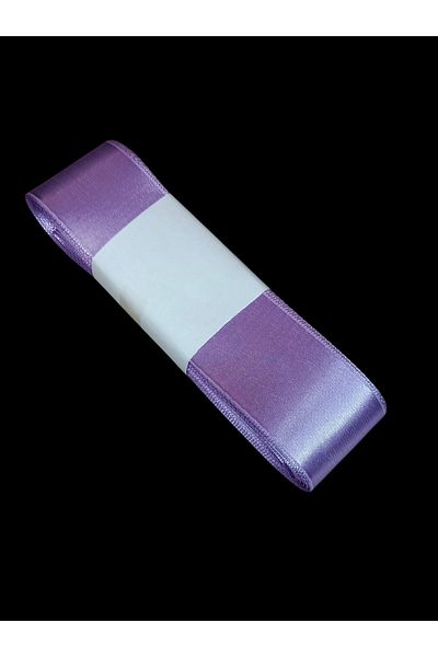 yörük tuhafiye 4 cm Lilac Satin Ribbon 10 Meters One Ball, Satin, Seten Ribbon with Width, Rose Flower Bouquet Ribbon