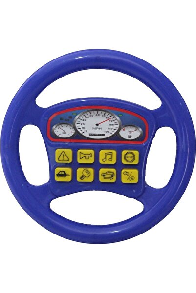 Genel Markalar Pilli Kırmızı Oyuncak Direksiyon Sesli