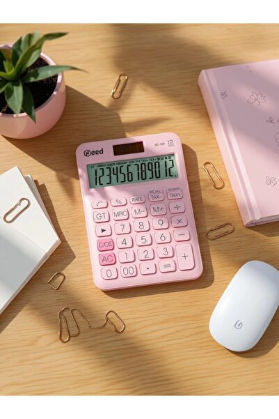 Need Nd-10p Pastel Pembe Hesap Makinesi