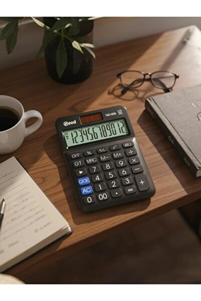 Need ND-10S Siyah Hesap Makinesi 12 Haneli