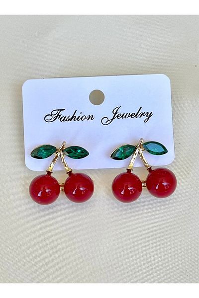 Twinssis Accessories Cherry Earrings