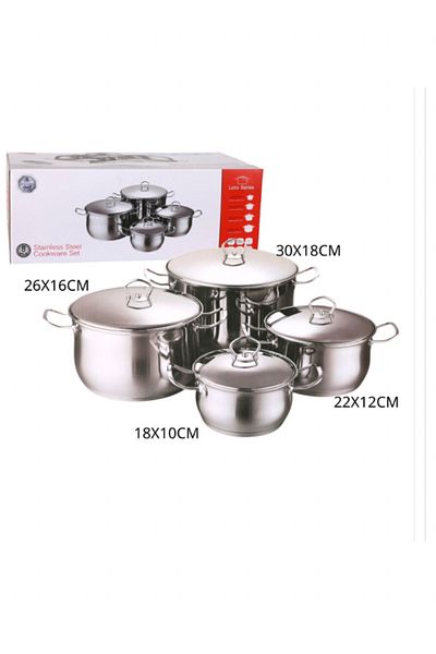 Generic Saif stainless steel cookware set