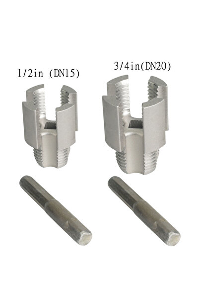 Choice DN15(20) فتاحة خيط أنبوب المياه خيط داخلي خيط خارجي صنبور متكامل وقوال...