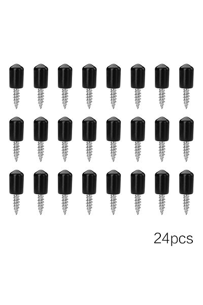 Choice Na Black Cover-24pcs 24/48pcs, Shelf Support Pegs, Heavy Duty Metal Cabinet Shelf Pins For Shelves,