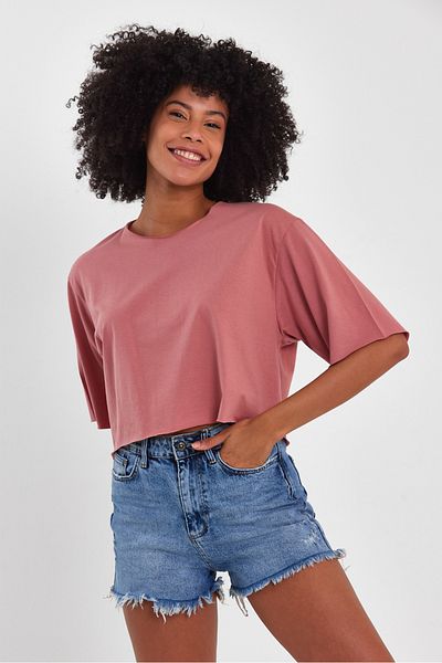 AMAZING CRASH Γυναικεία Basic Oversize Crop