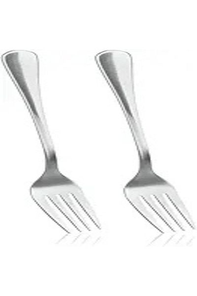 Chefline Opera Stainless Steel Desert Fork, 3 Pcs Elegant & Durable Cutlery Set for Everyday Dining