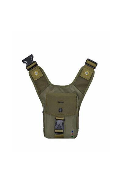 ÇÇS Flap Motorcycle Waist Leg Bag Green