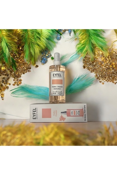 Eyfel Parfüm Pudra Kokulu Oda Spreyi 400 ml (YENİ ŞİŞESİNDE ROOM SPRAY)