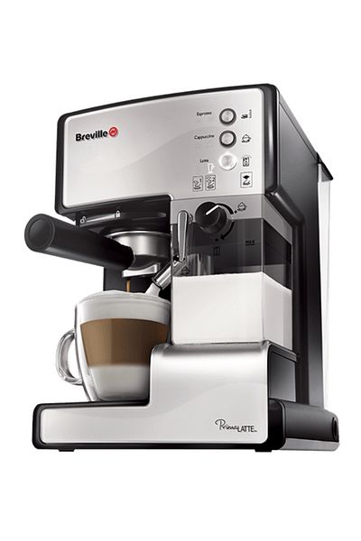 Breville Espressor Manual cu Lapte Prima Latte Argintiu