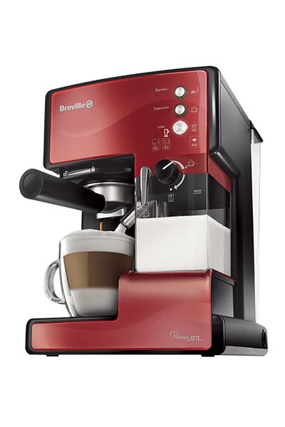 Breville Prima Latte Manual Milk Frother Red