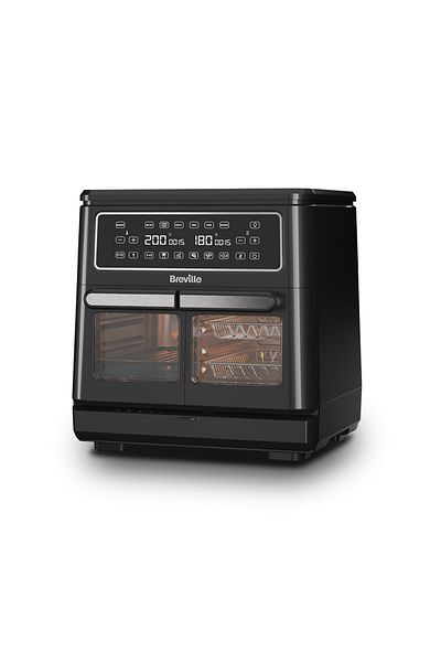 Breville Airfryer, friteuză dublă cu aer cald, Breville, Halo Flexi, Digital, 11L