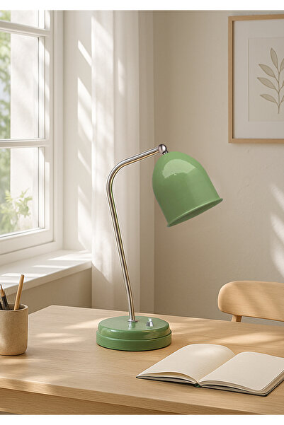 HOMİNG Homing Nil Green Lampshade Table Lamp - Code: 241291
