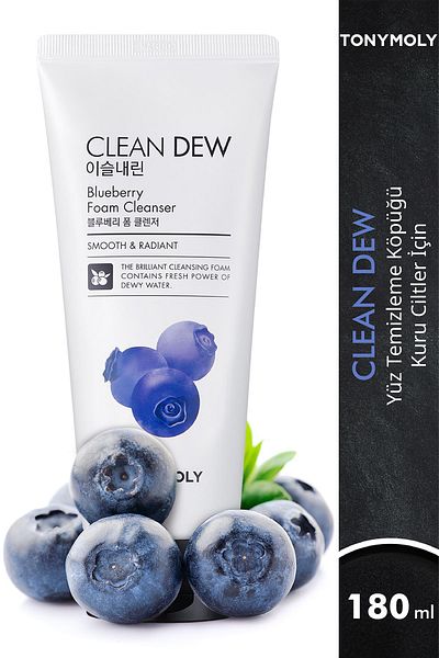 TONYMOLY Tony Moly Clean Dew Blueberry Foaming Wash