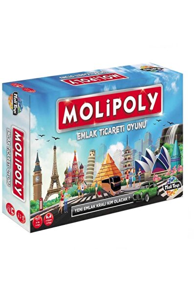 Moli Toys Molicity Real Estate Trading Game Molipoly Game World Trade Game Moli City