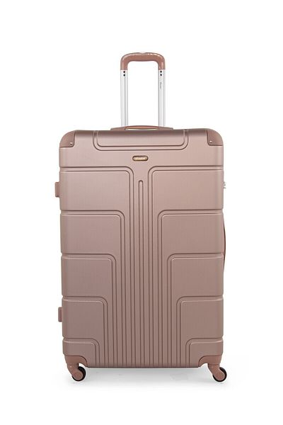 Senator Travel Bag Suitcase A1012 Hard Casing Cabin Luggage Trolley Rose Gold