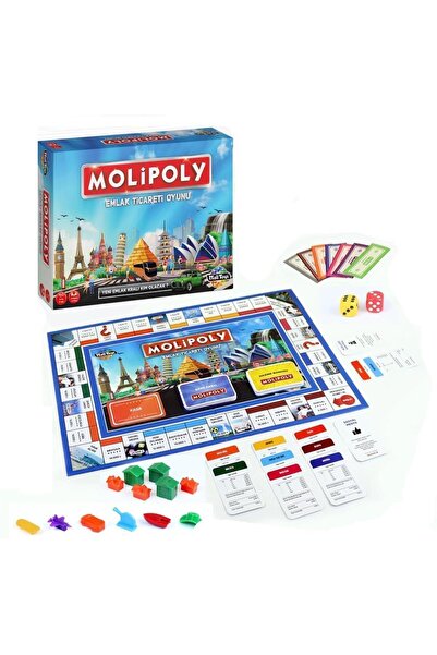 Moli Toys Molicity Real Estate Trading Game Molipoly Game World Trade Game Moli City
