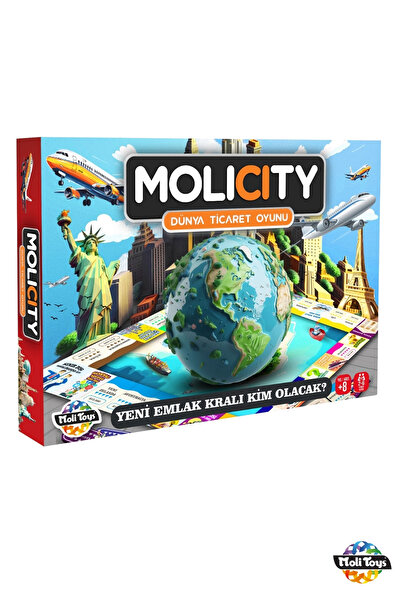 Moli Toys Molicity Dünya Ticaret ve Strateji Masa Oyunu 8+ Yaş
