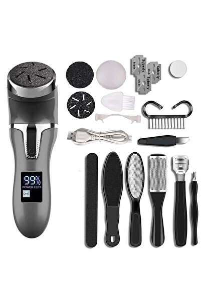 Choice جهاز باديكير كهربائي من بلاك آند تولز لإزالة مسامير القدم قابل لإعادة الشحن لإزالة تشققات الكعب