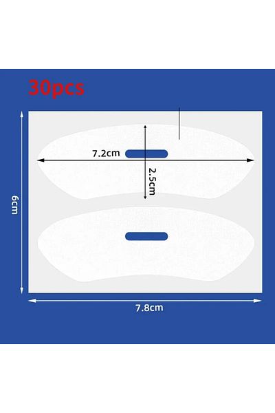 Choice B 30pcs 30pcs/pack Anti-snoring Stickers Night Sleep Lip Nose Breathing Improving Patch Mouth Correc