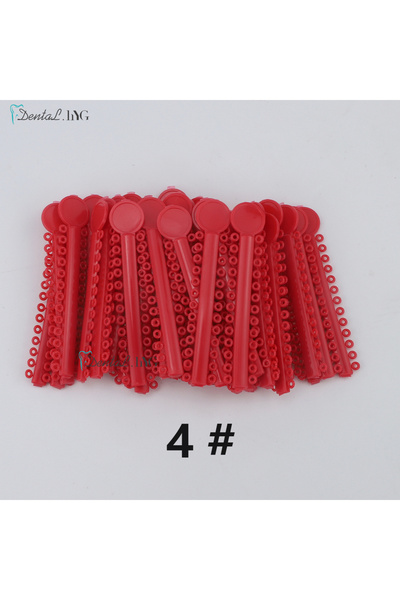 Choice21 رقم 4، 1040 قطعة = 40 عودًا من أربطة تقويم الأسنان المرنة الملونة لل...