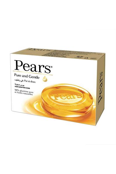 Pears Pure and Gentle Soap 4 x 125g – Mild, Natural Skincare for Sensitive Skin
