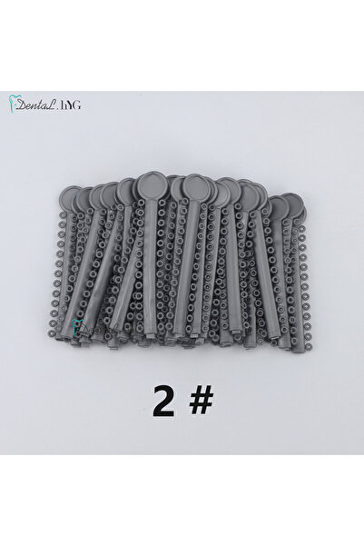 Choice رقم 2، 1040 قطعة = 40 عودًا، أربطة مرنة لتقويم الأسنان، أشرطة ملونة لأ...