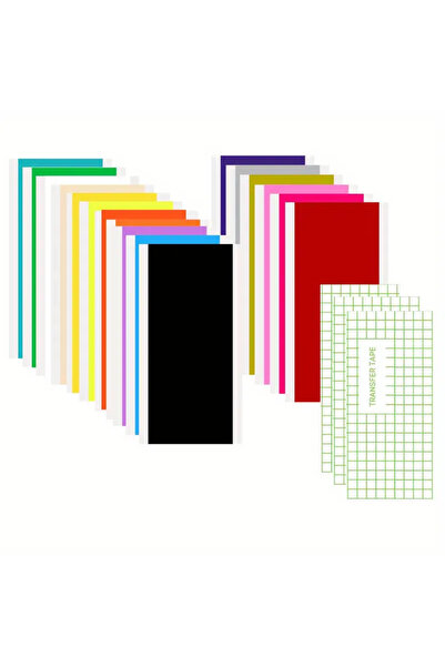 Choice 20park Smart Sticky Vinyl Permanent 18/20/36 ورقة (5.5 × 12 بوصة)، متو...