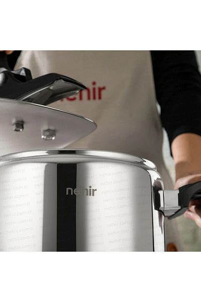 Nehir Silver Trend Plain 6 Lt Pressure Cooker