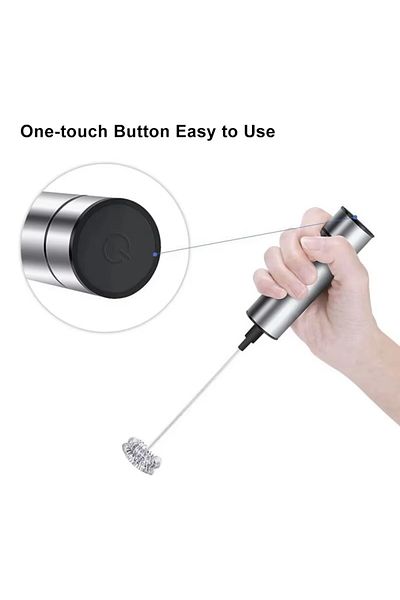 Choice Electric Milk Frother Coffee Cappuccino Whisk Mixer Egg Beater Drink Foamer Tool
