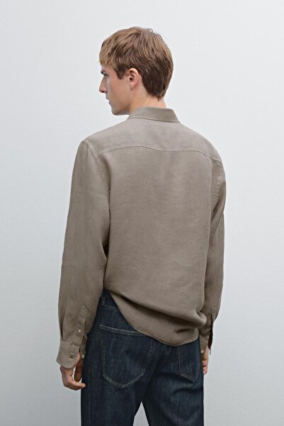 Massimo Dutti Cep detaylı regular fit gömlek