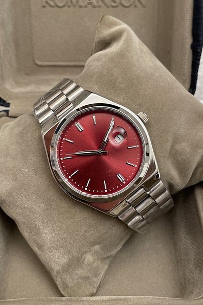 Leerybee Men's Wristwatch with Quartz Calendar Nk-15 Birthday Gift for Man Evening Dress Sweetheart to Dad Brother