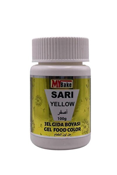 MY BAKE Jel Gıda Boyası Limon Sarı 100 gr