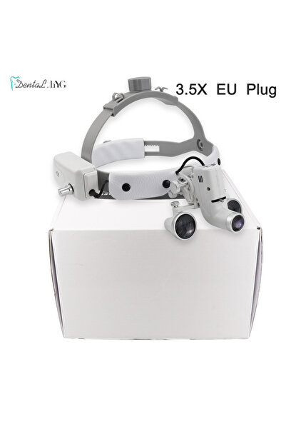 Choice قابس الاتحاد الأوروبي 3.5X 2.5X/3.5X مصباح ضوء LED للأسنان ومكبر ثنائي...