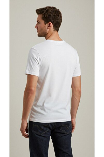 Kozik Pánské 5 balení triček Standard fit Crew Neck 100% bavlna